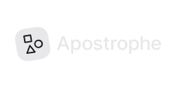 Apostrophe logo